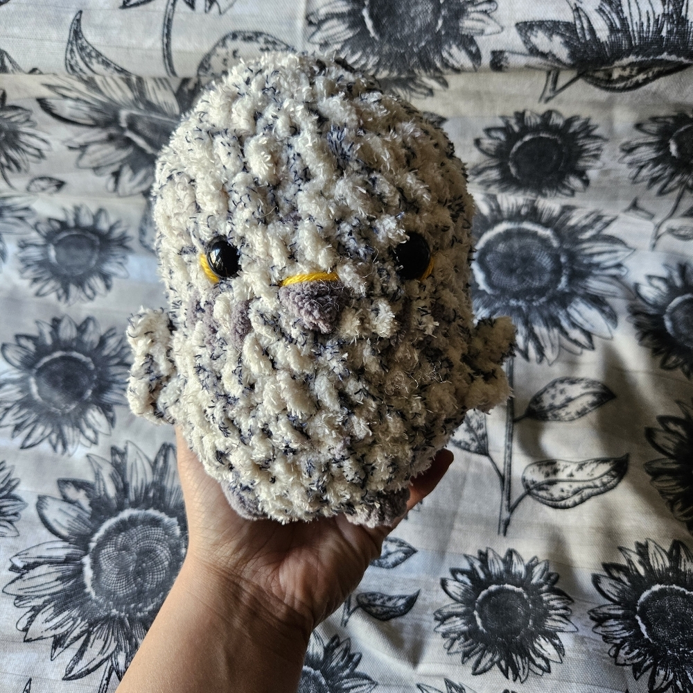 Crochet Owl Amigurumi Plushie Decor